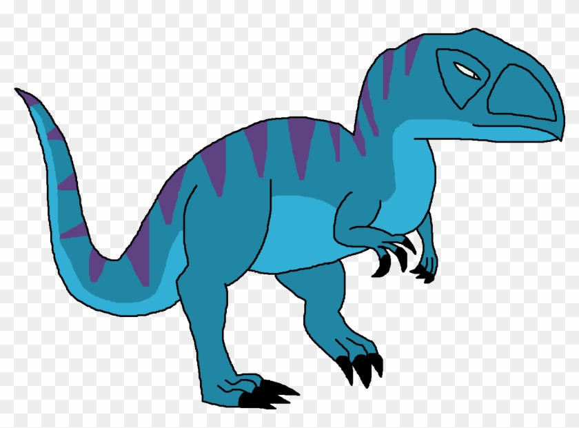 Dinosaurs Clipart Blue - Abelisaurus Clip Art #1341680