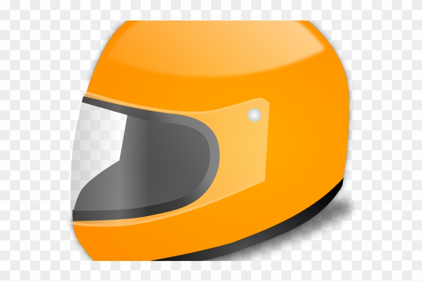 Motorcycle Helmet Clipart File - Racer Helmet Png Clipart #1341734