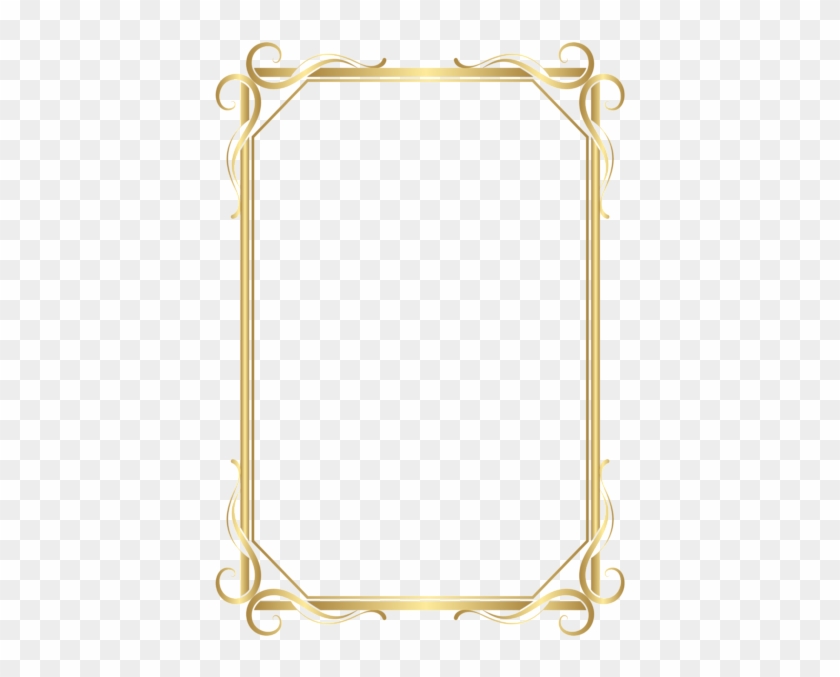 High Quality Images, Adobe Photoshop, Microsoft Word, - Transparent Gold Border Png #1343397