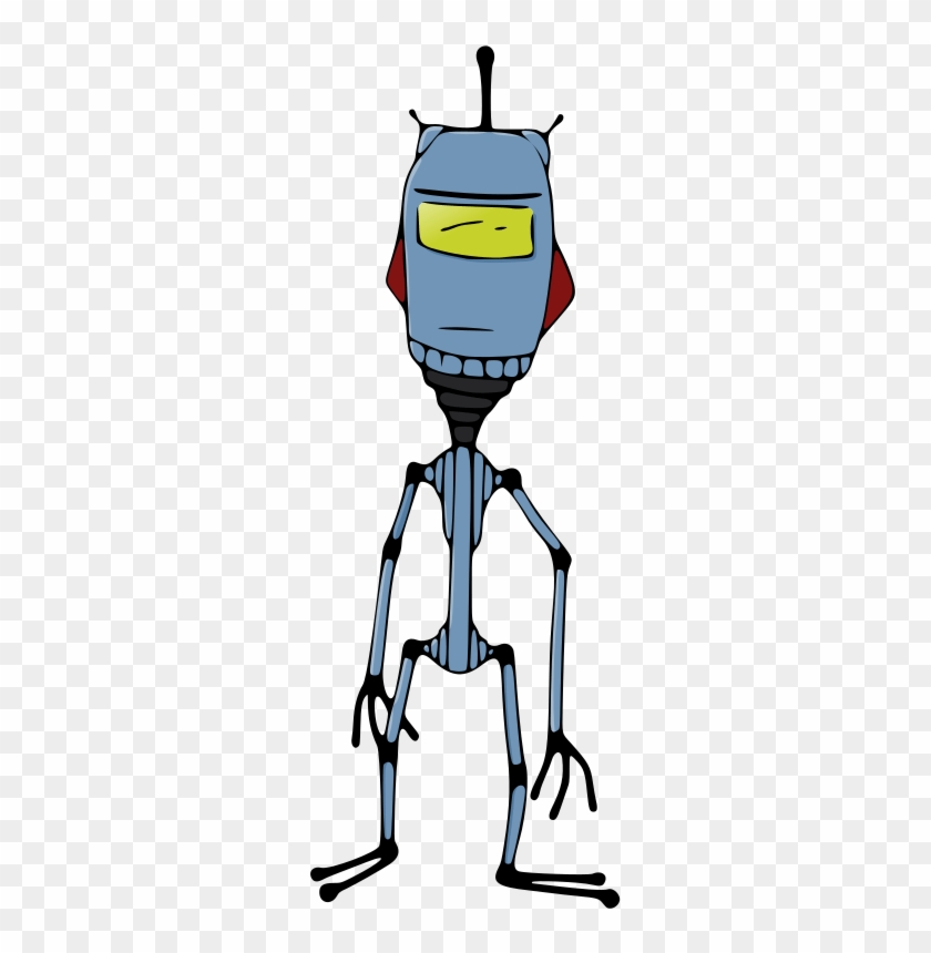 Robot Standing - Clip Art #1343478