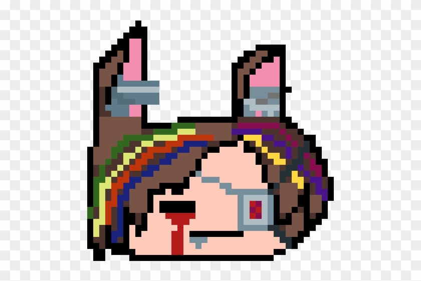 Blind Rainbow Wolf - Cartoon #1343755