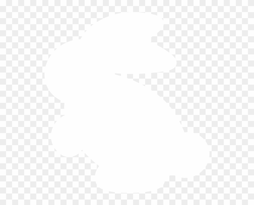 Bunnies Clipart Shape - Shape Of A Bunny #1343881