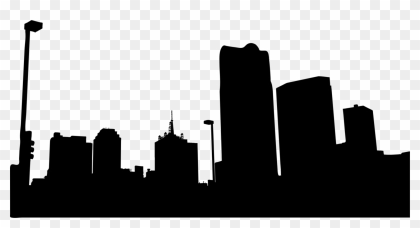 Skyline New York City Silhouette Computer Icons - Urban City Silhouette #1344011