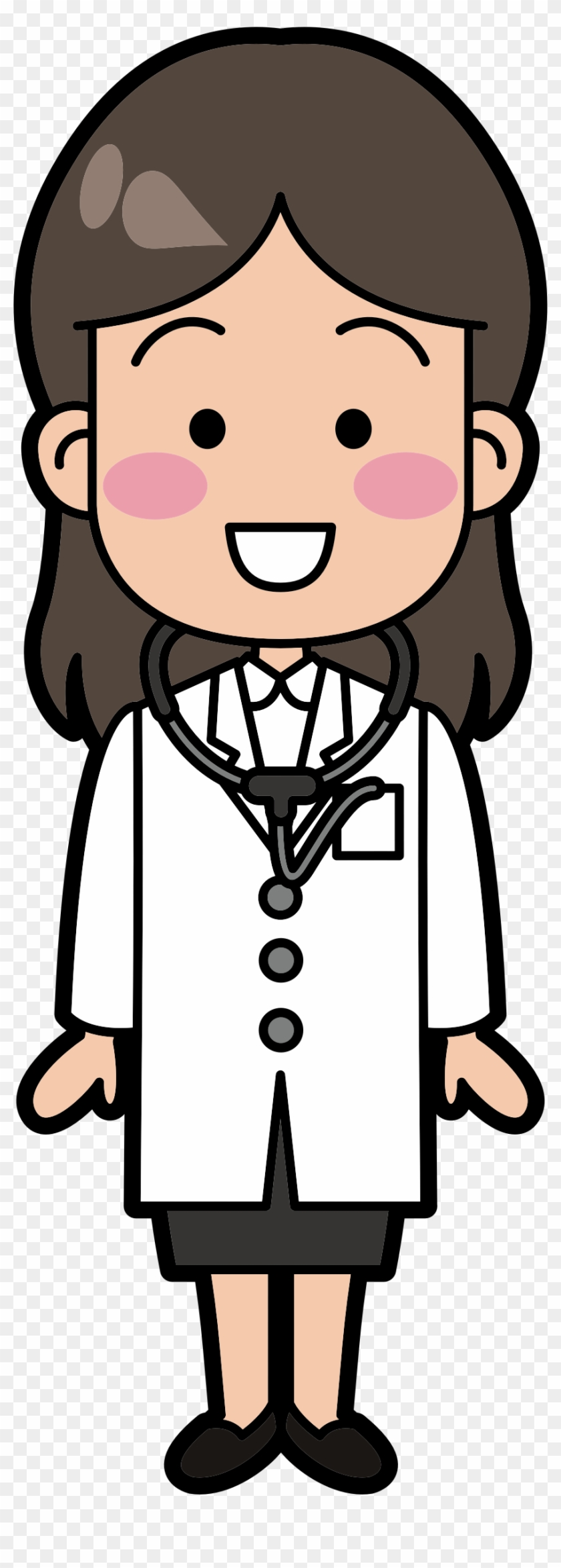 Big Image - Clip Art Female Doctor #1344142
