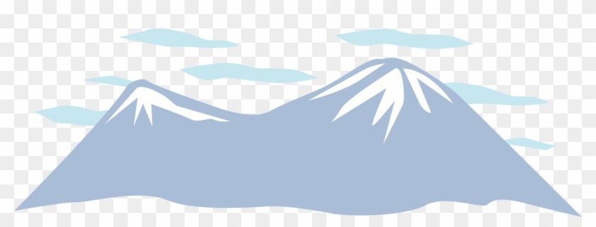 Diagram Mountain Silhouette - Клипарт Горы #1344357
