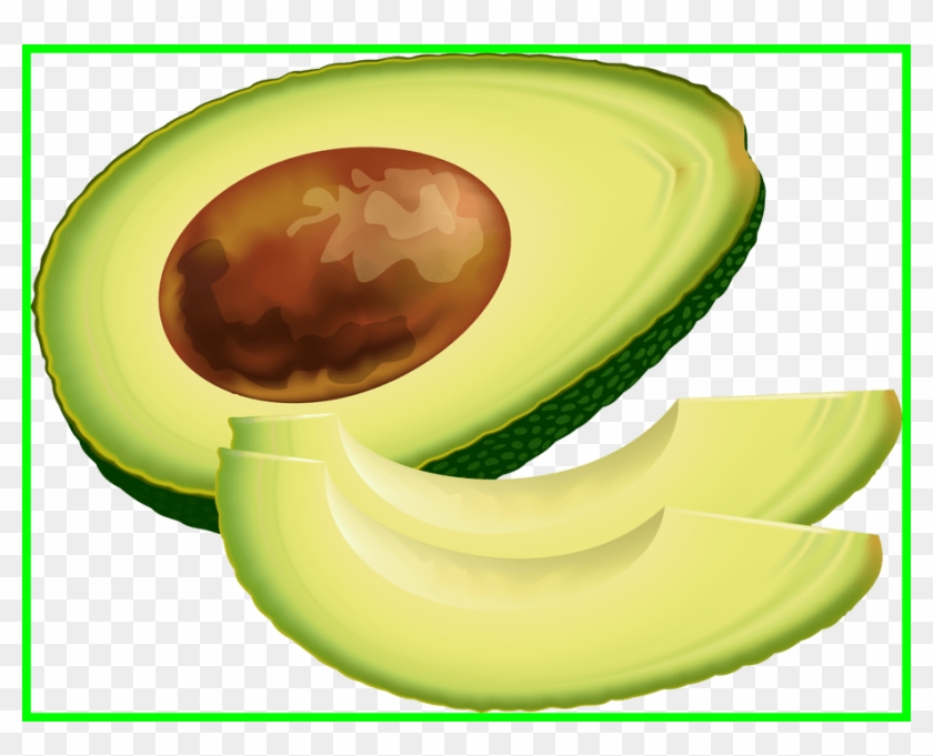 Inspiring Fruit Vegetable Feebase Net Of Garlic - Avocado Clip Art Free #1345211