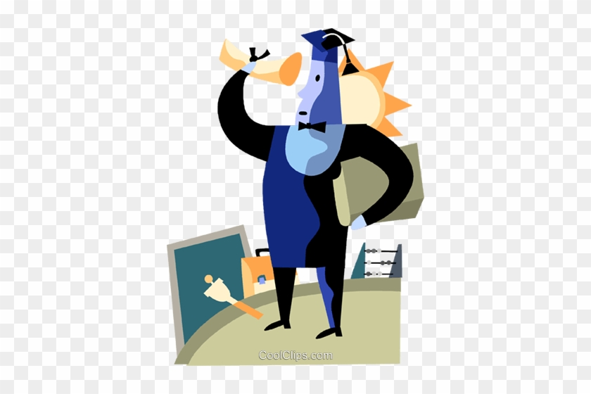 Educational Concepts Royalty Free Vector Clip Art Illustration - Cartoon #1345233