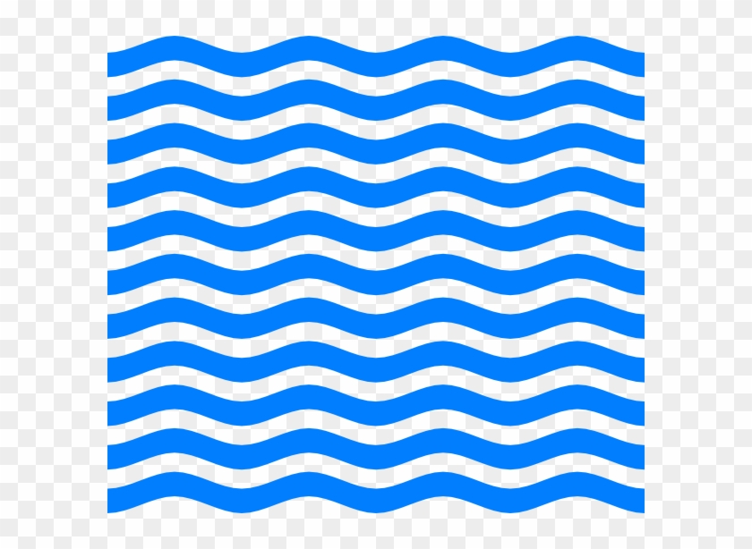 Bluewaves Clip Art At Clker Com Vector - Blue Waves Background Clipart #1345383