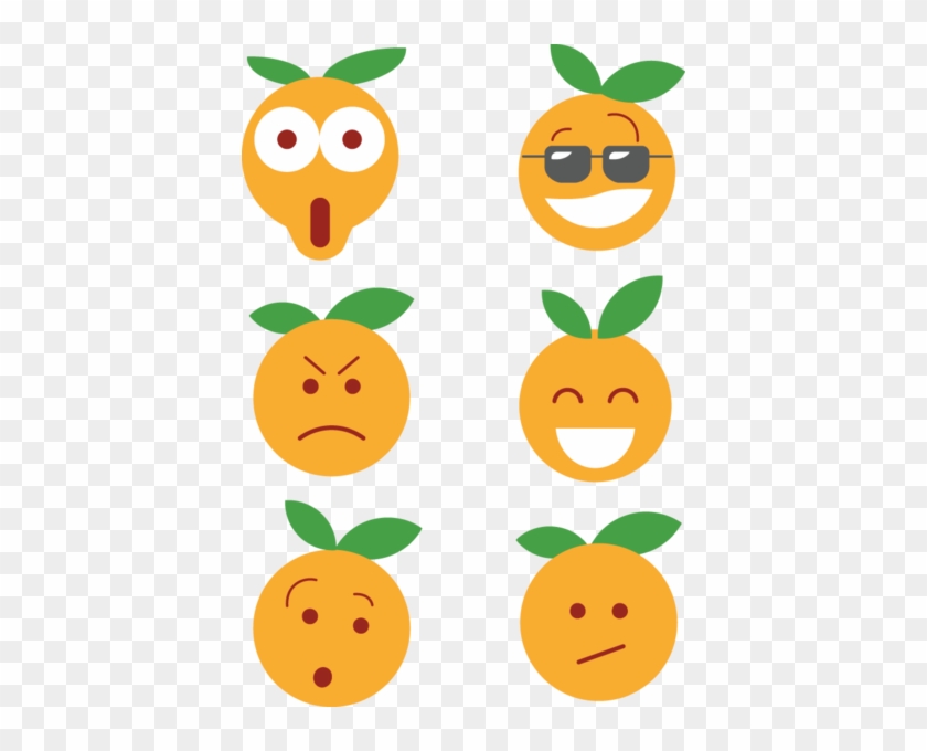 674 Orange Face Cartoon Icons Eps Vector, Vector Clipart, - Cartoon #1345850