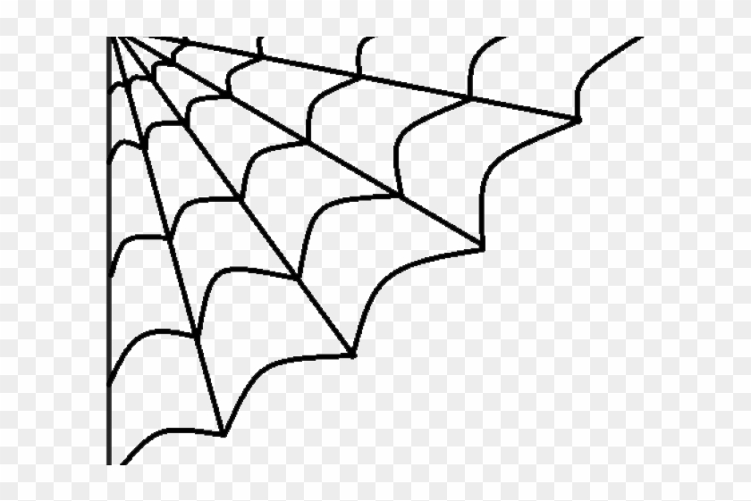Halloween Cliparts Free Download - Halloween Spider Web Clipart #1346015