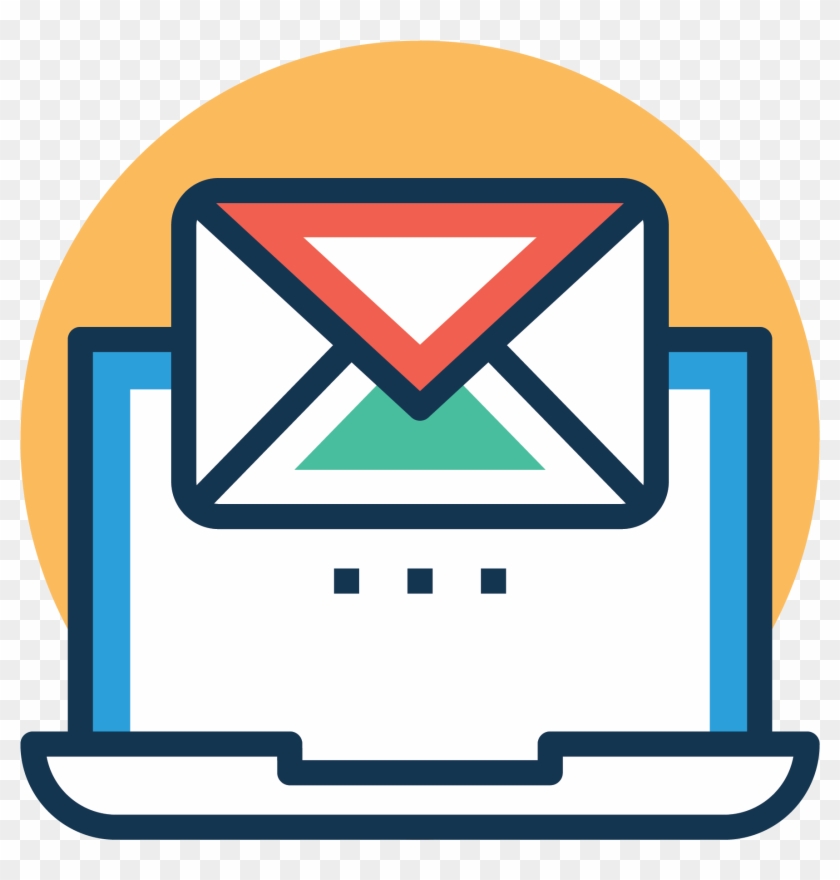 Laptops In This Kiosk Can Be Checked Out By Customers - Mail Icon Envelope #1346117