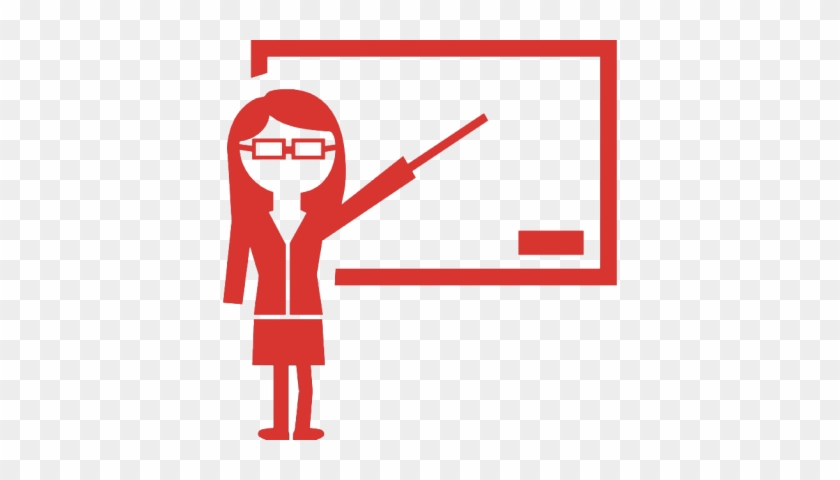 Download Mic Woman Vector Png Clipart Teacher Teacher - Imagenes De Maestros En Blanco Y Negro #1346592