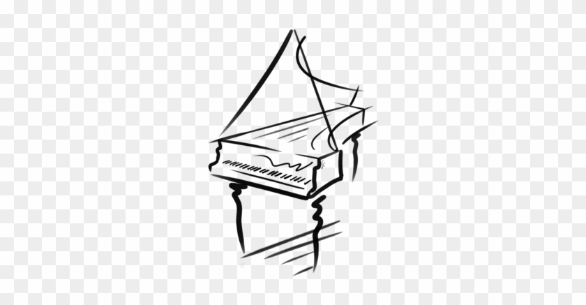Prespective Drawing Piano Clipart Library Library - Guadalquivir #1346717