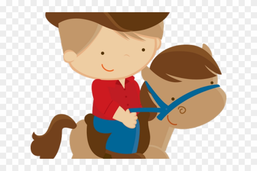 Vetor Menino No Cavalo #1346722