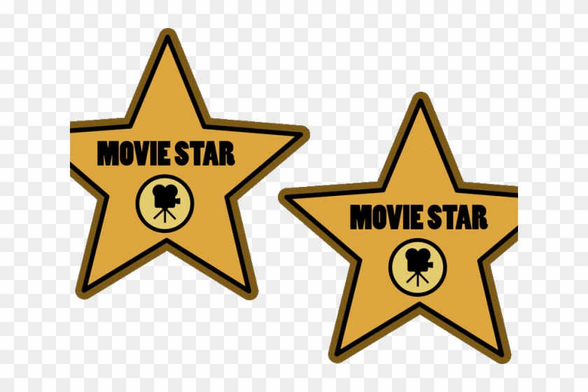Stars Clipart Hollywood - Hollywood Walk Of Fame Star Png #1347249