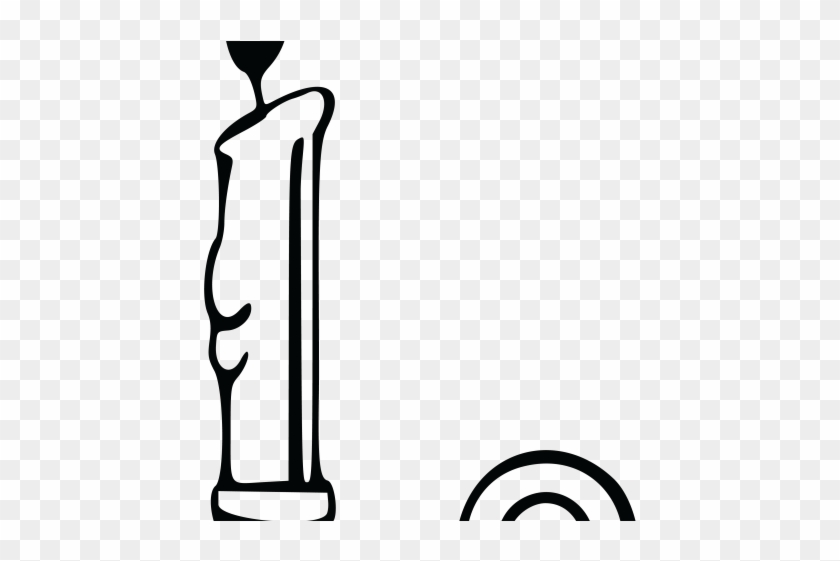 Candle Clipart Glowing Candle - Candlestick Candle Clip Art #1347487