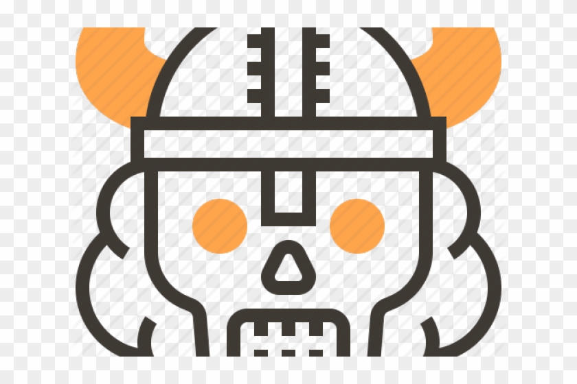 Skeleton Clipart Medieval - Vikings #1347539