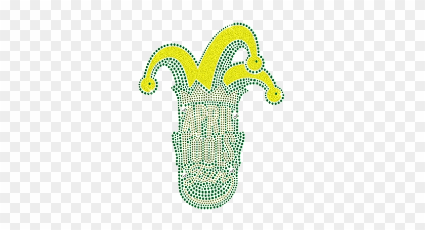 April Fools Fun With Nailhead & Glitter Material - Illustration #1347554