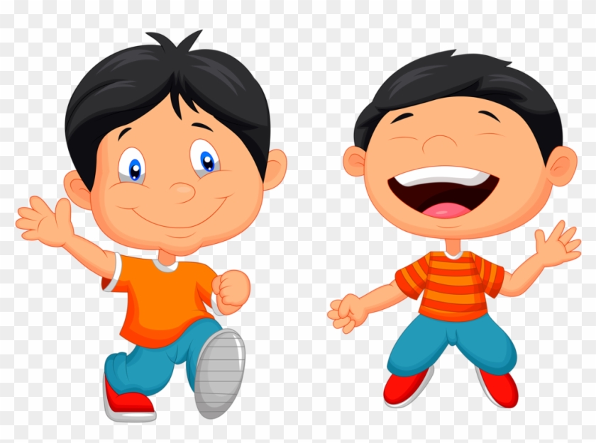 Фотки School Clipart, Clipart Boy, Young Man, Clips, - 2 Little Boys Cartoon #1347730