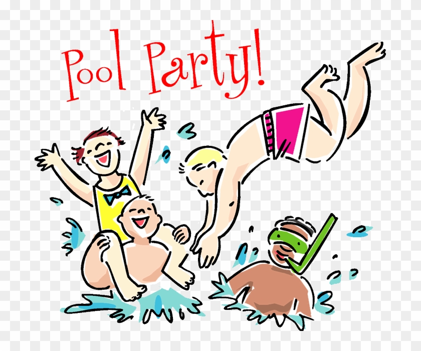 Come & Go Pool Party At Braun Station Pool - Pool Partyclipart #1348041