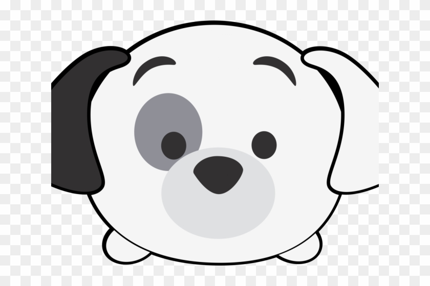 Sad Clipart Dalmatian - Tsum Tsum Png Dalmata #1348640