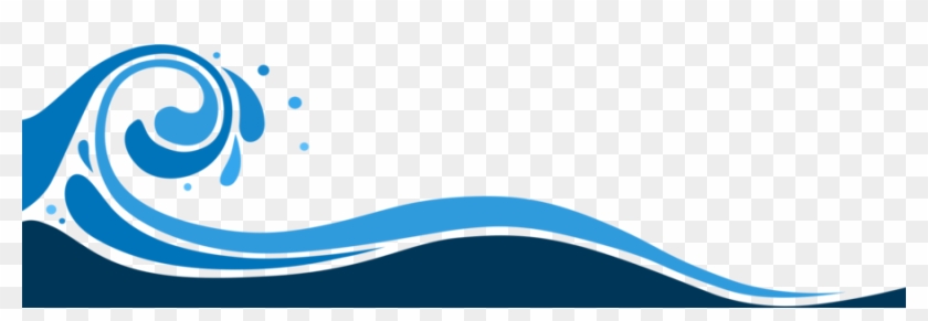 Blue Wave Clipart جماعة سيدي أبي القنادل Commune De - Blue Wave Design Png #1348945