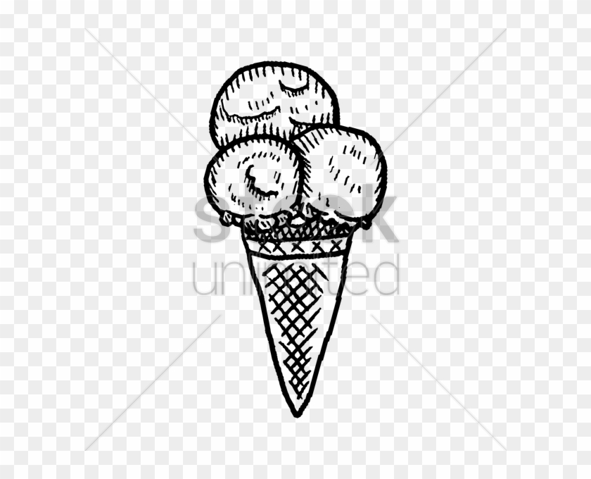 Design Clipart Ice Cream Cones Clip Art - Drawing #1348959