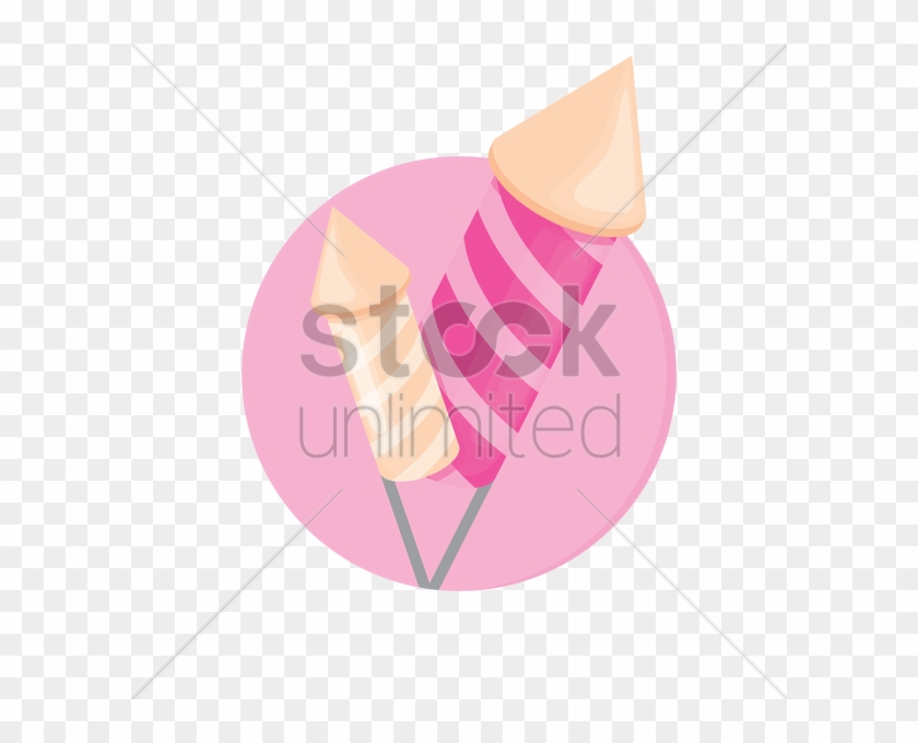 Ice Cream Cone Clipart Ice Cream Cones Clip Art - Fireworks #1348961