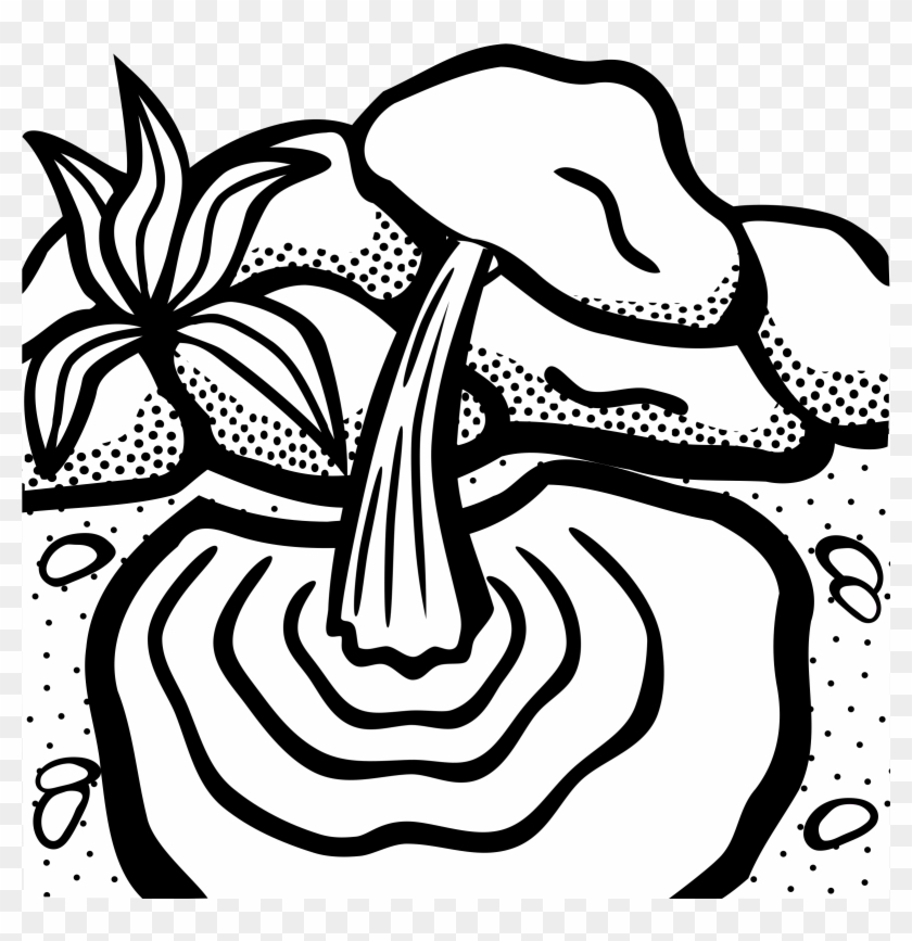 Blue Water Clipart Water Spring - Spring Water Clipart Black And White #1349073