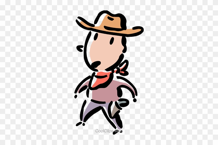 Vaqueros Listo Para Dibujar Libres De Derechos Ilustraciones - Drawing #1349170