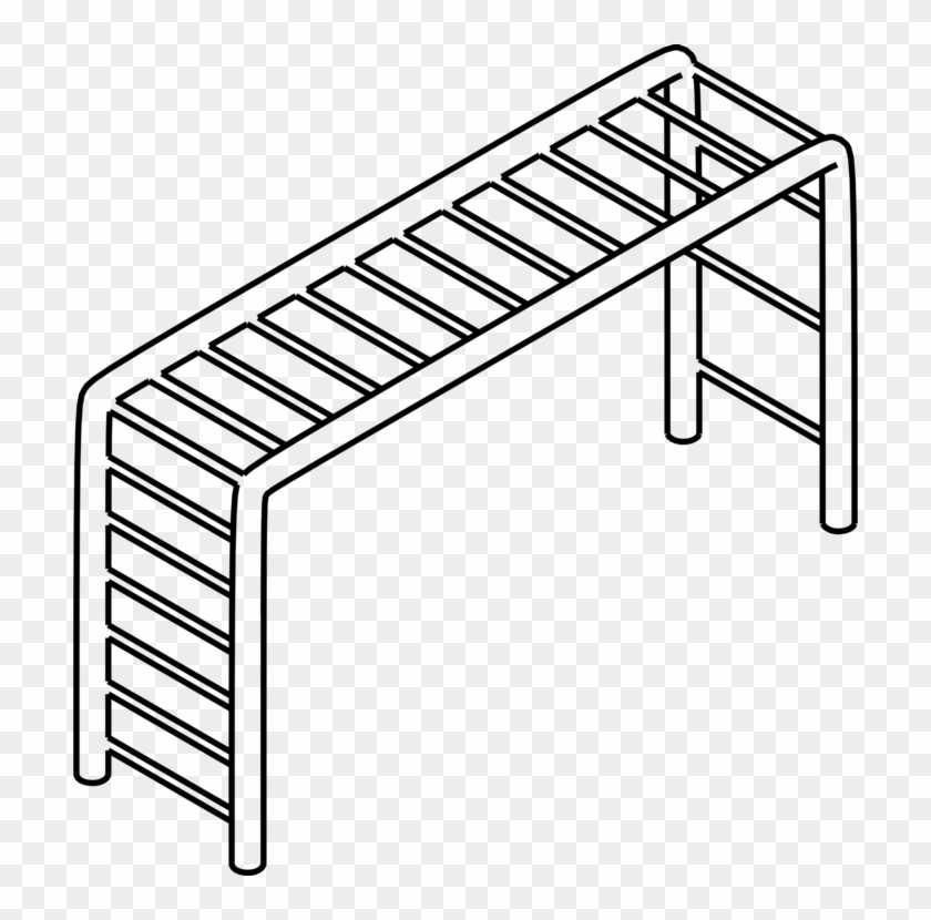 Climbing Computer Icons Line Art Game Picture Frames - Climbing Frame For Coloring #1349742