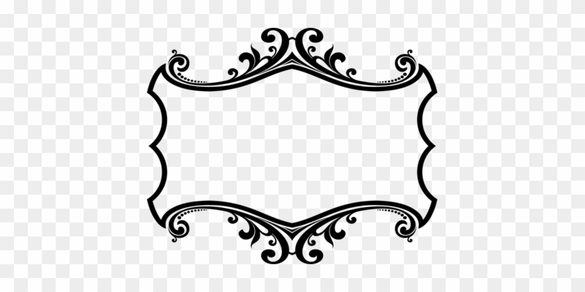 Borders And Frames Picture Frames Decorative Arts Computer - Line Border Clipart Png #1349862