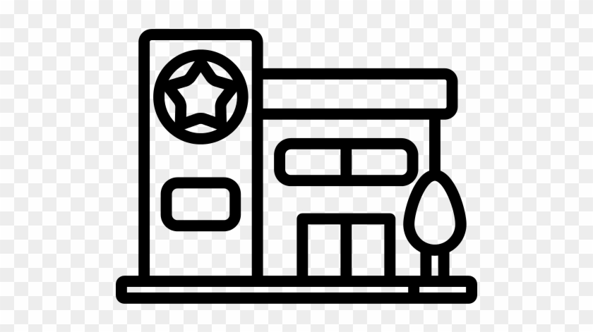 Police Station Buildings Png File - Scalable Vector Graphics #1350276