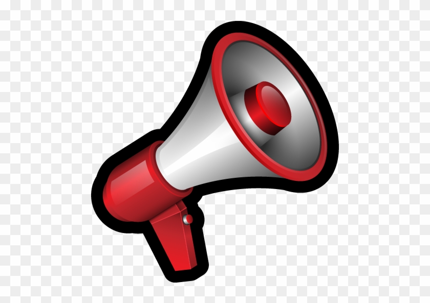 Megaphone Png Clip Art Free - Mega Phone Png #1350693