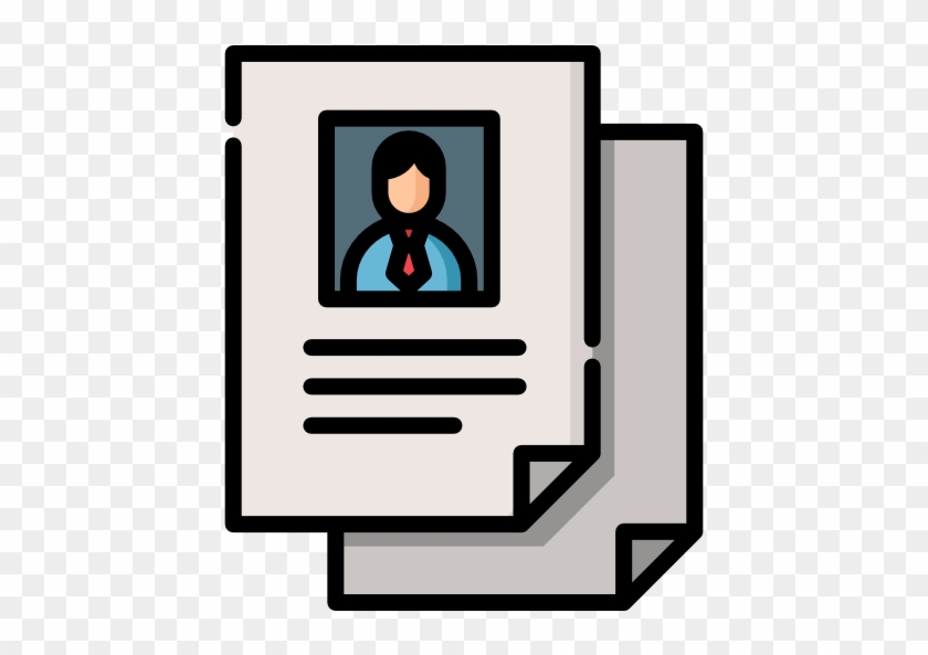 Resume Free Icon - Icon #1351016