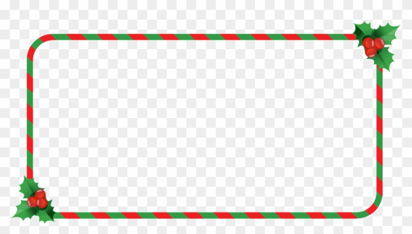 Strawberry Border Png Element - 聖誕 邊框 #1351426