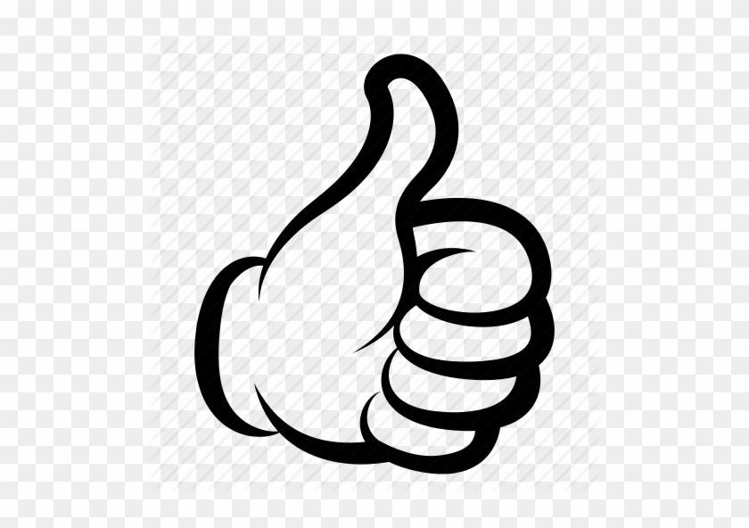 Thumb - Cartoon Thumbs Up Png #1351438