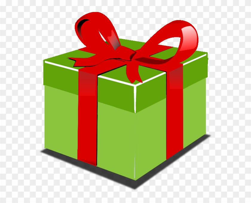 Present Give - Green And Red Present #1351509