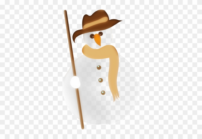 Snowman - Cartoon #1352720