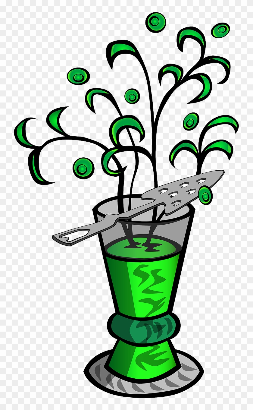 Plants Flowers Drink - Absinthe Clipart #1353053