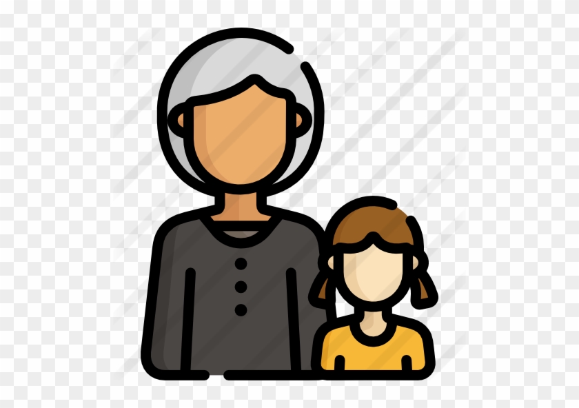 Grandmother - Abuelo Y Nieto Icono Png #1353659
