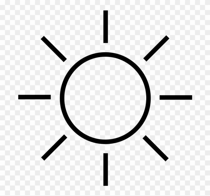 Drawing Computer Icons Stick Figure Icon Design Line - Sun Drawing Png #1353816
