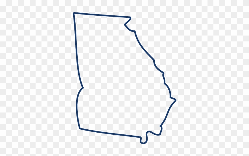 Clip Transparent Download State Png For Free Download - Ga State Outline Png #1354022