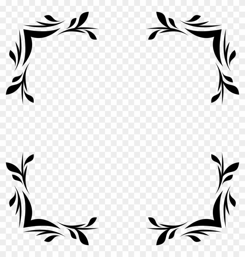 Big Image - Square Floral Design Png #1354133