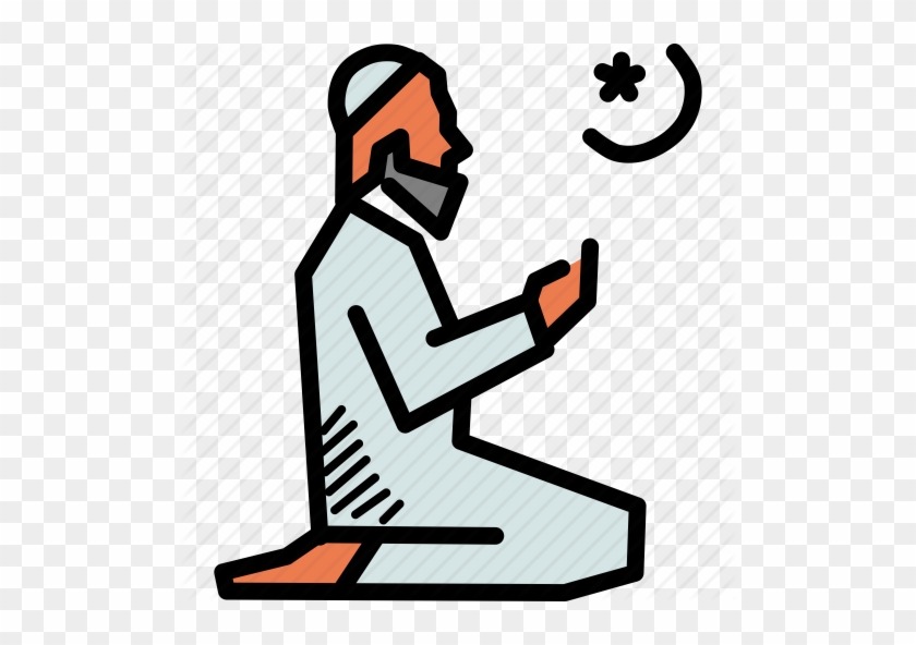 Pray Vector Islamic Prayer - Prayer Ramadan Male Clip Art #1354331