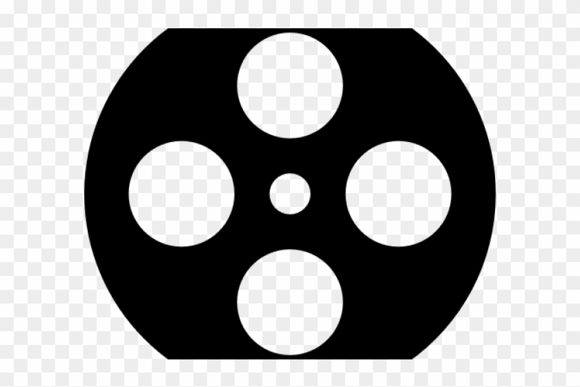 Video Recorder Clipart Movie Theatre - Circle #1354395