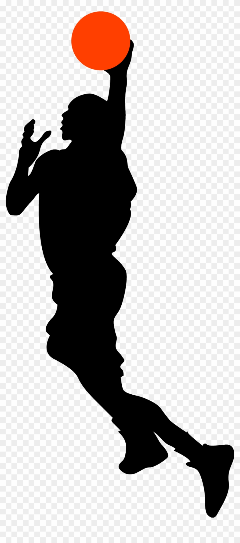 Clipart Free Stock T Shirt Basketball Layup - Basketball Lay Up Drawing #1354535