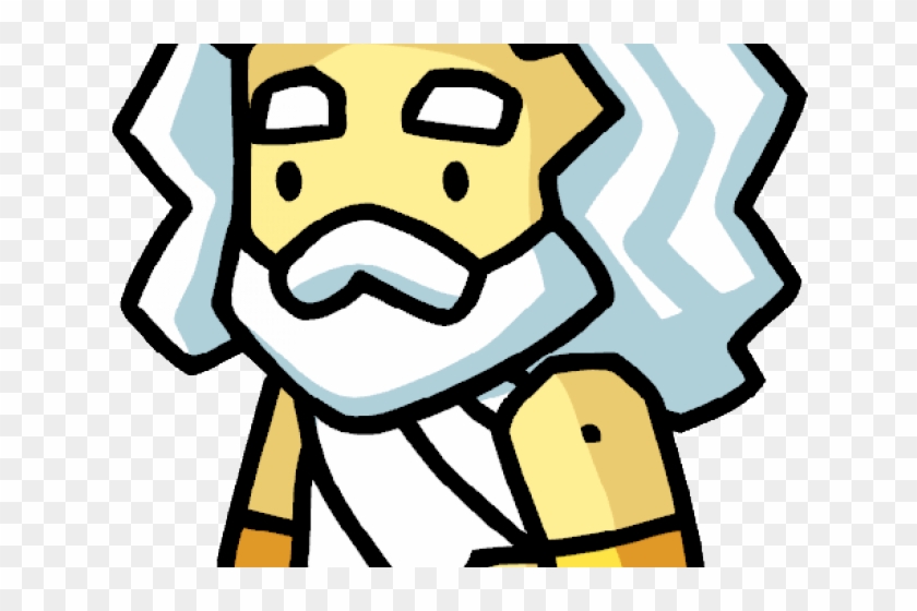 Zeus Clipart Deity - God Cartoon Transparent Png #1355224