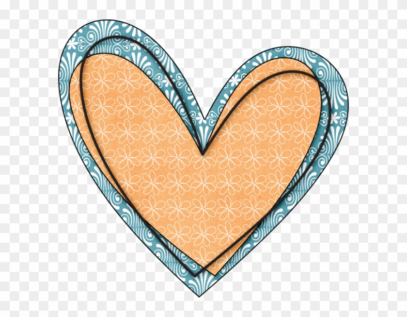 Hearts ‿✿⁀♡♥♡❤ Clean Heart, Scrapbook Embellishments, - Illustration #1355297