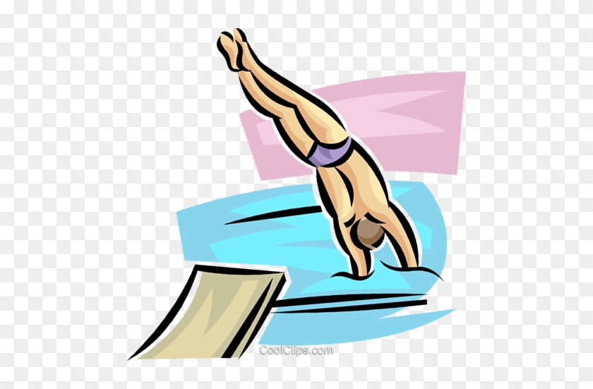 Diver Royalty Free Vector Clip Art Illustration - Illustration #1355512